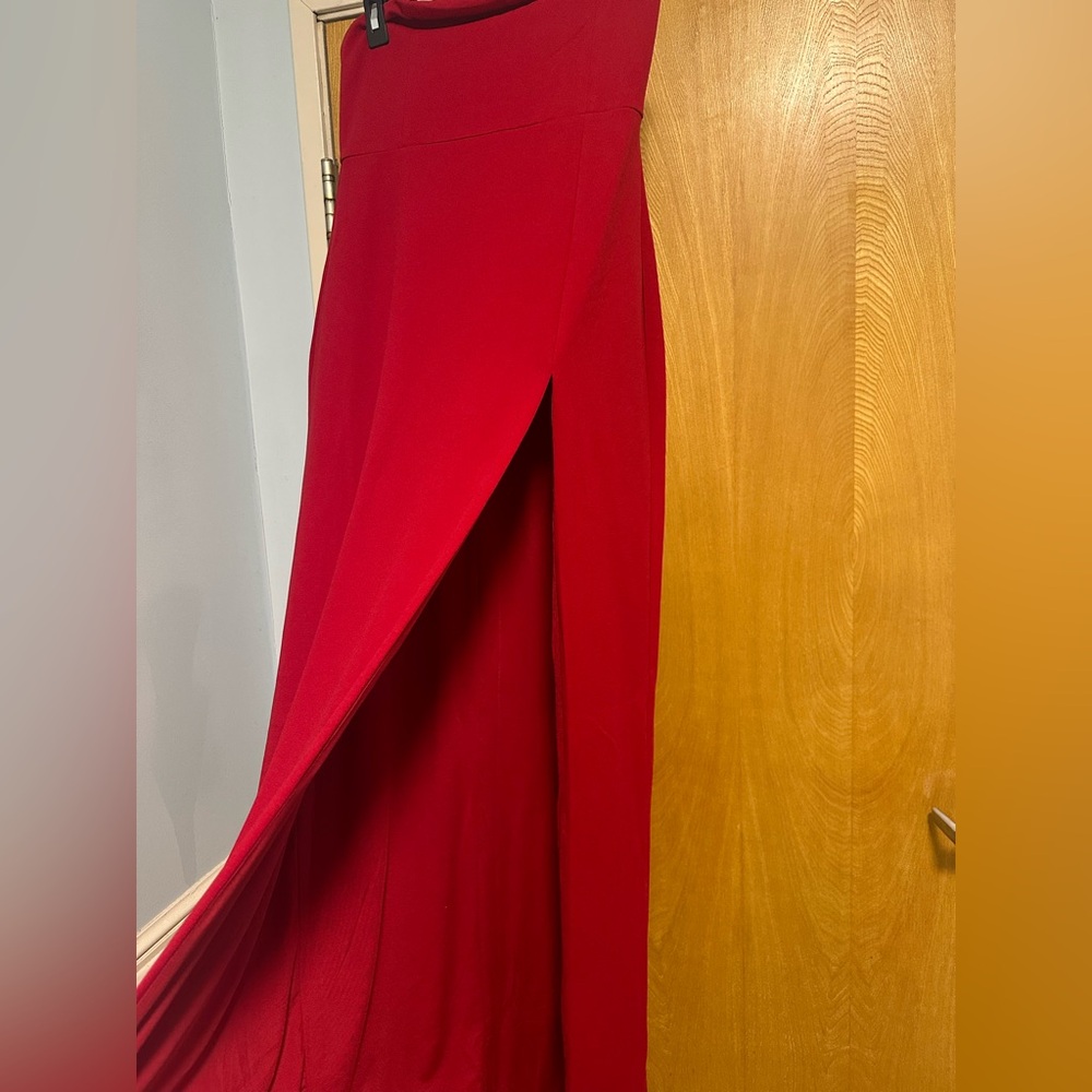 Meshki Red Maxi Dress